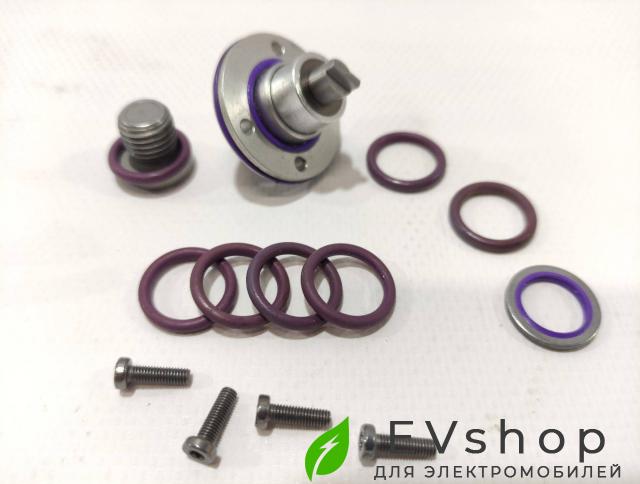 расширительный клапан кондиционера Audi e-tron 1 поколение 2019, электро, 4MO.816.102.B, 4MO.816.702.A - фото №1